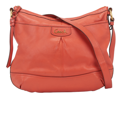 Ashley Crossbody, &pound;80, Handbags, Red, Leather, Front view